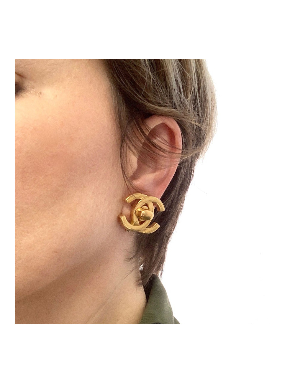  boucles d'oreille clips Vintage