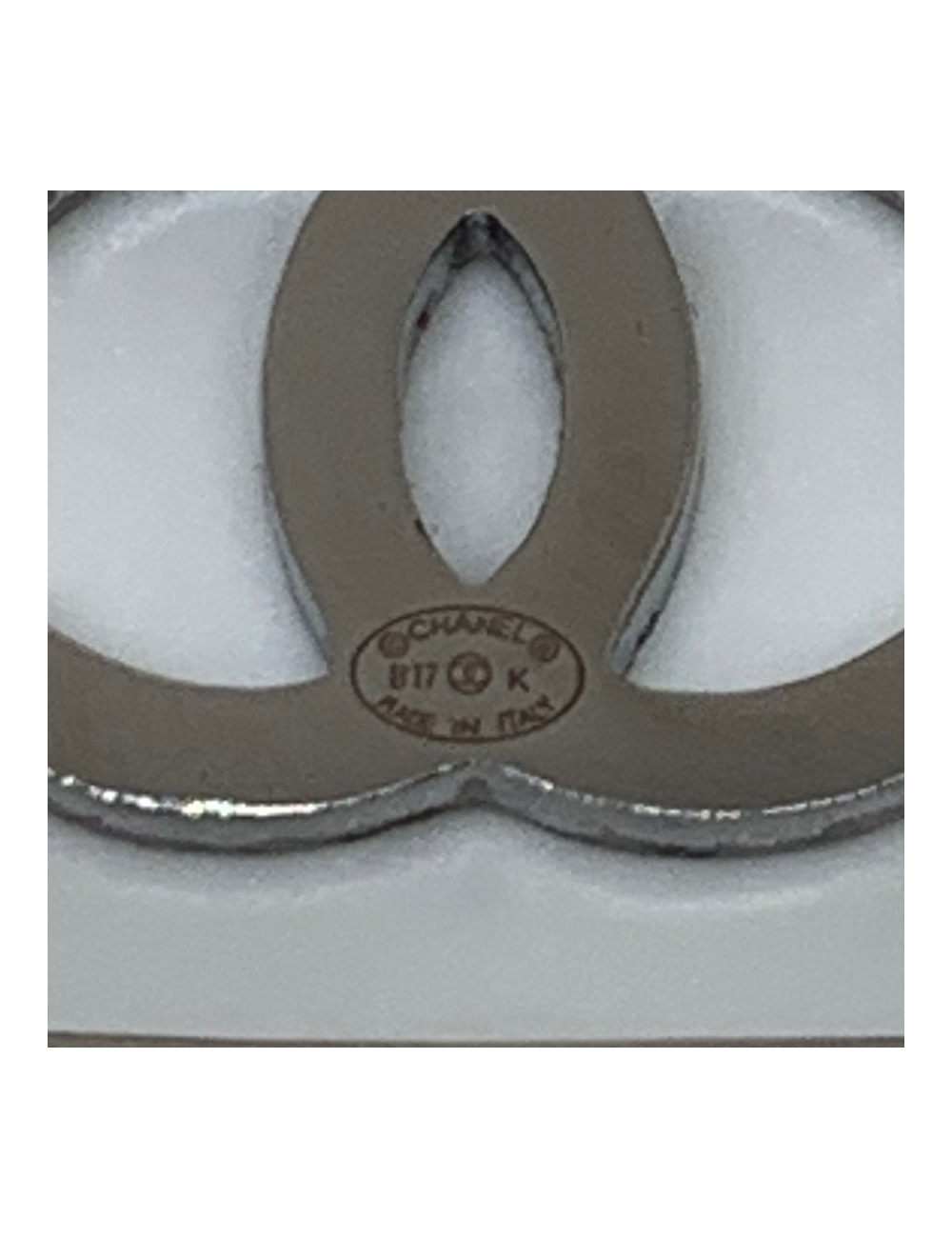 Broche CHANEL bouteille strass