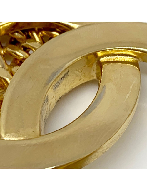 Collier CC CHANEL doré 4 chaines