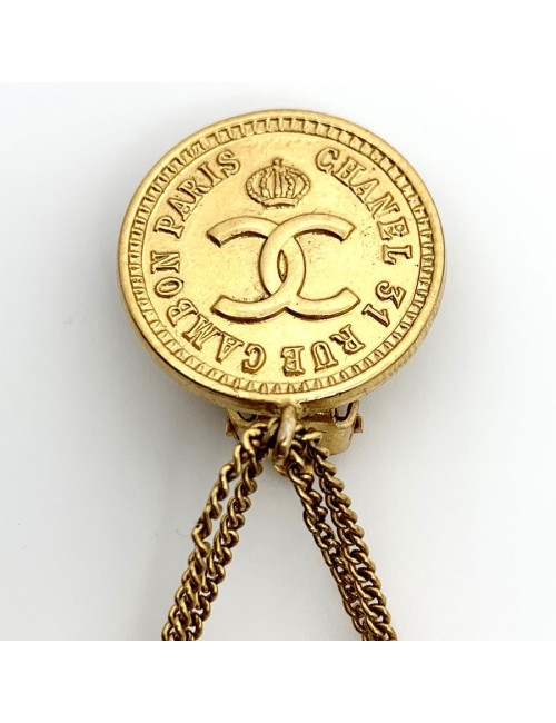 Manchette CHANEL Vintage dorée