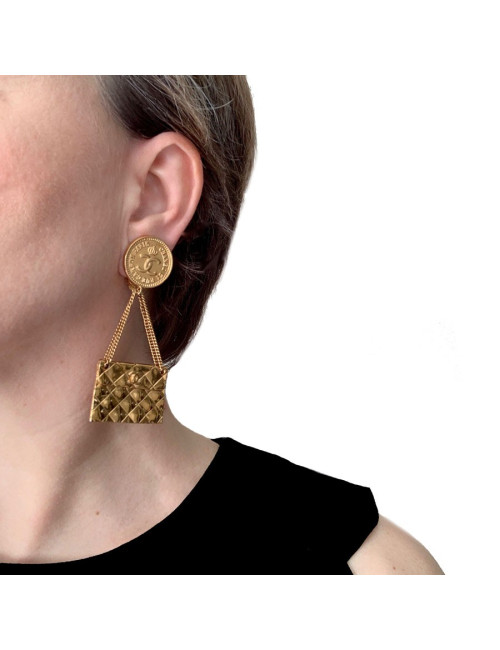 Manchette CHANEL Vintage dorée