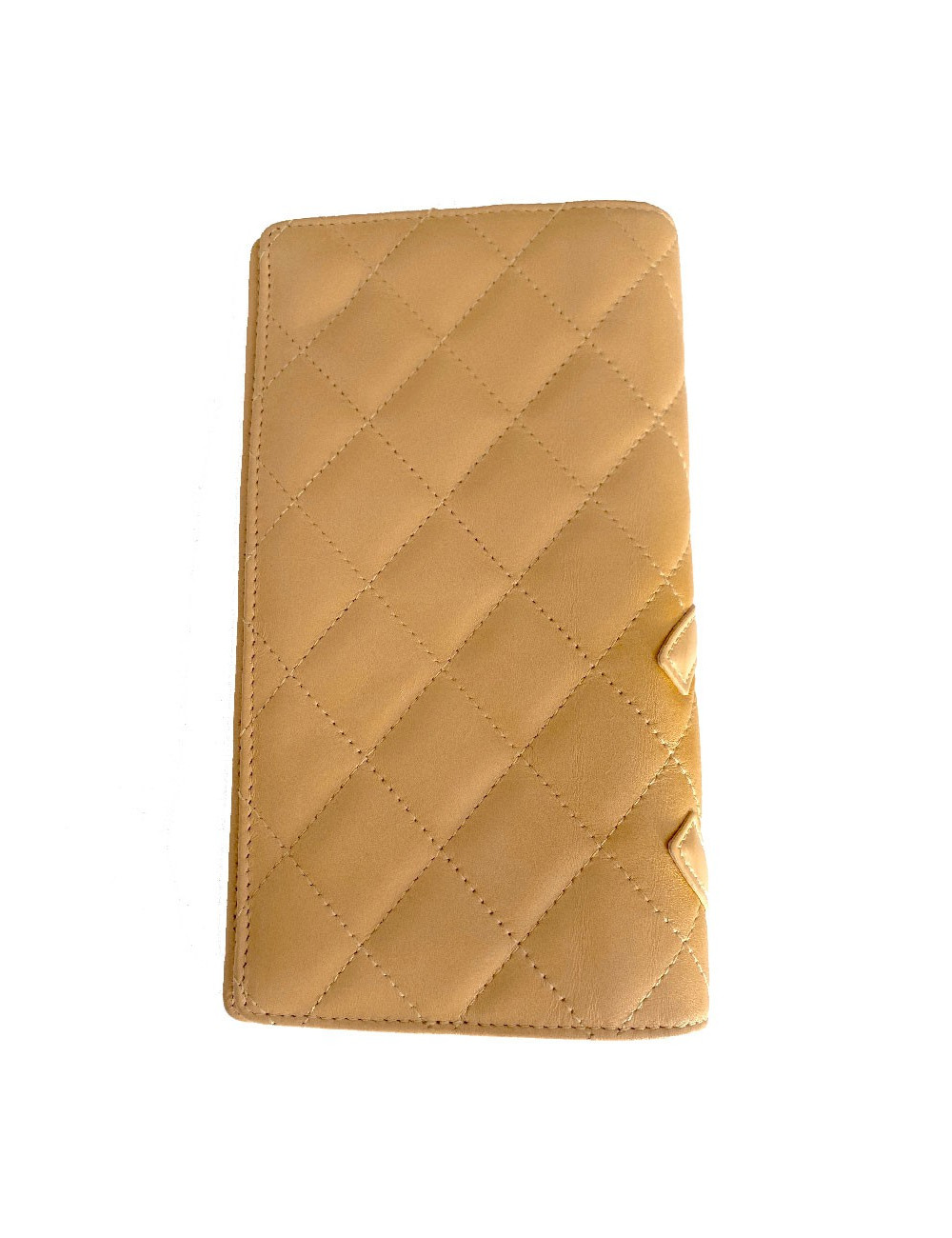Portefeuille CHANEL Cambon beige
