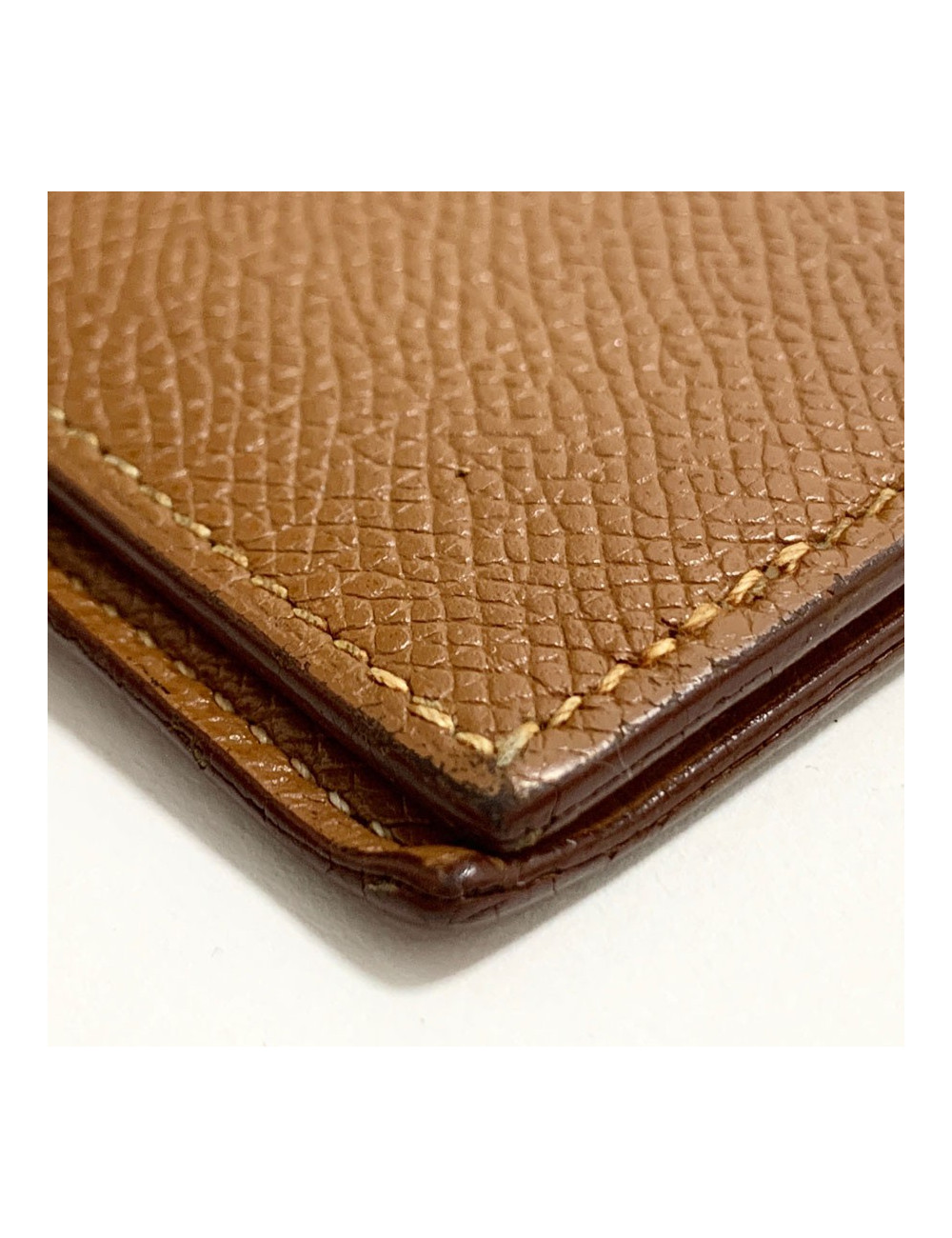 Porte Agenda HERMES cuir de veau epsom gold