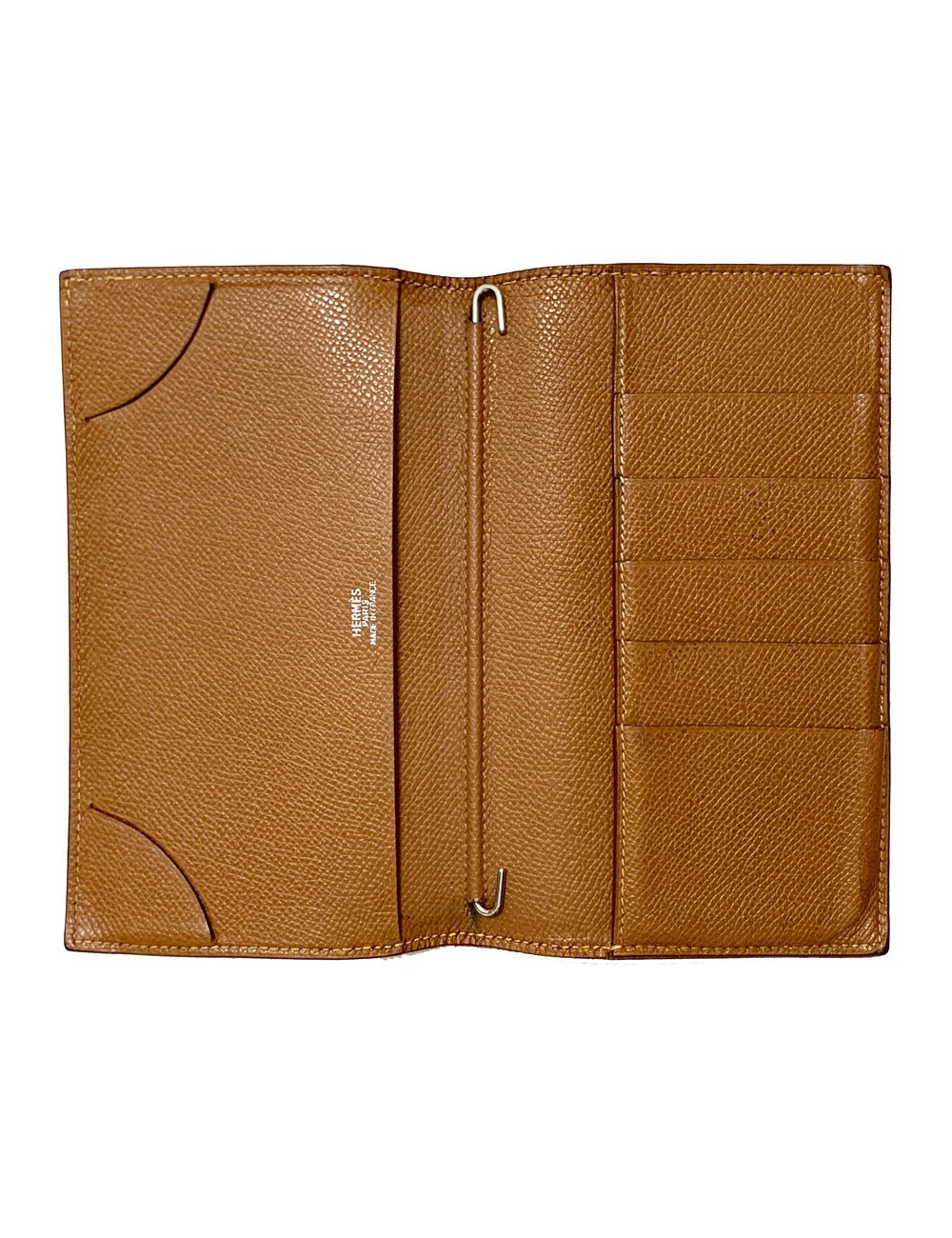 Porte Agenda HERMES cuir gold