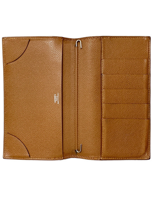 Porte Agenda HERMES cuir gold