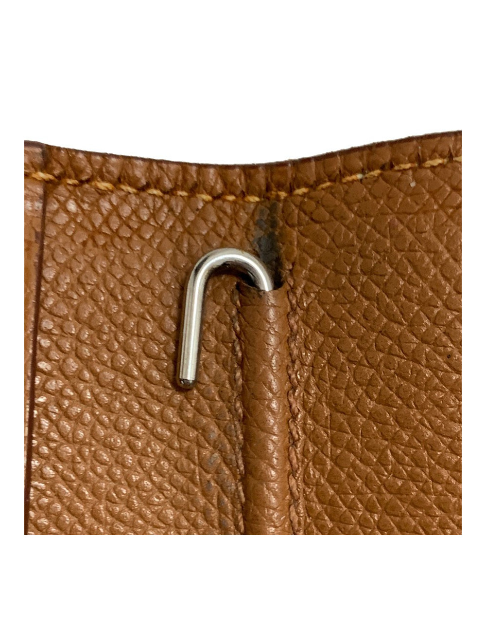 Porte Agenda HERMES cuir de veau epsom gold