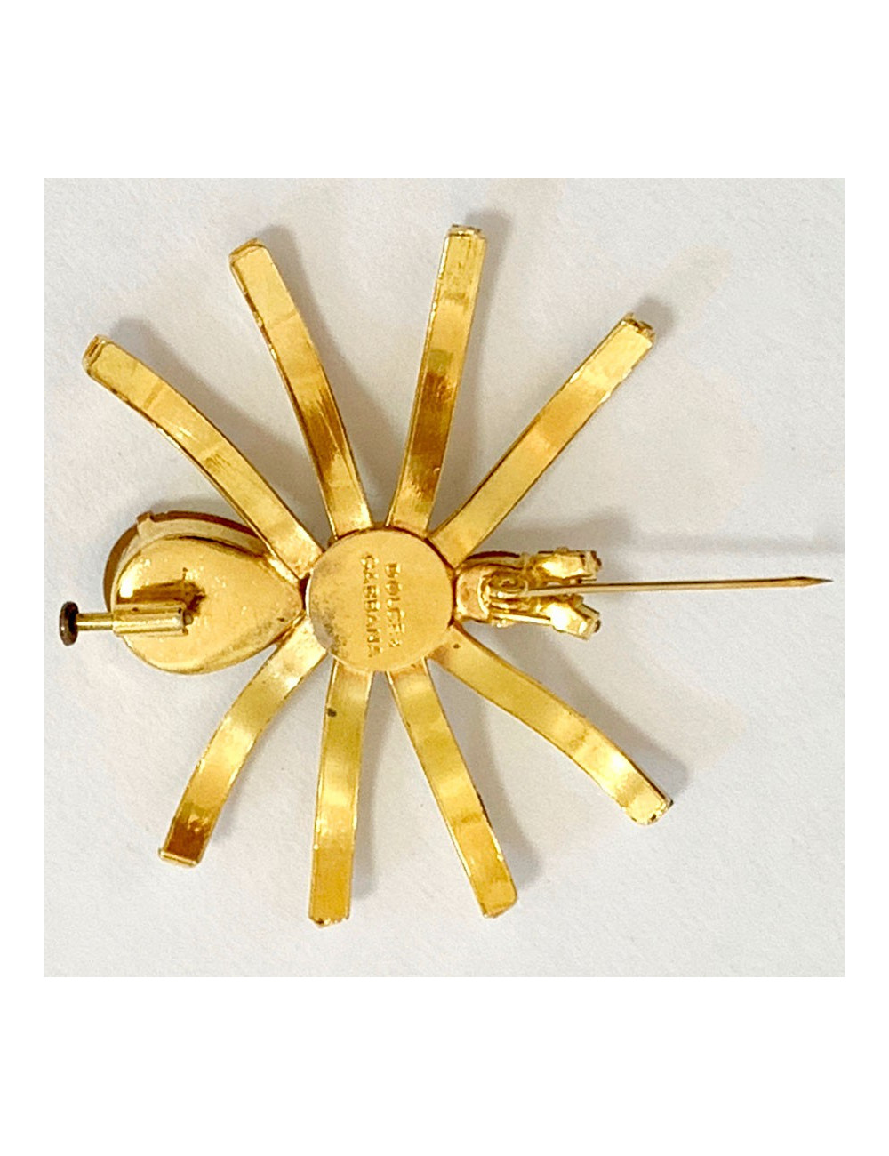 Broche Araignée DOLCE GABBANA strass
