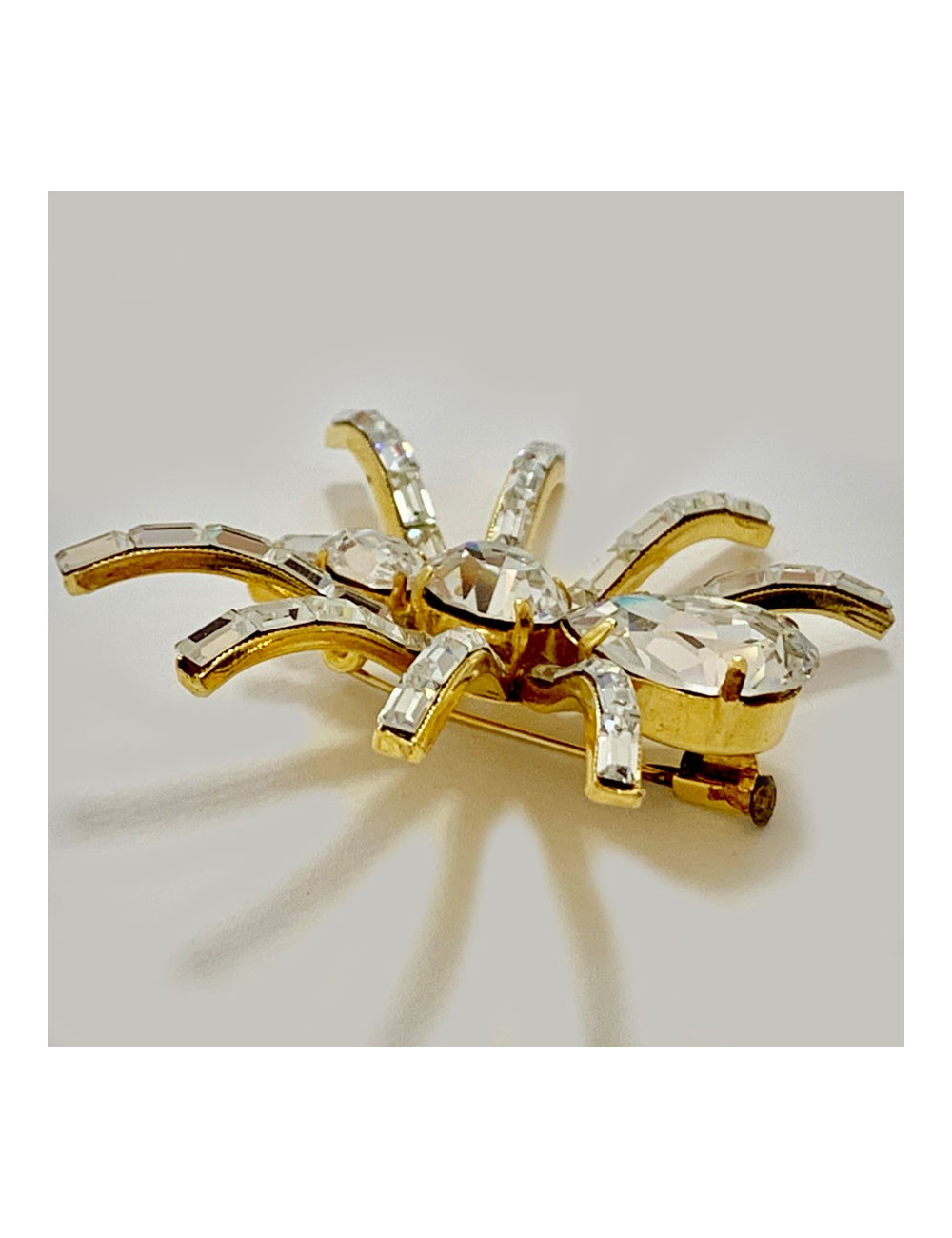 Broche Araignée DOLCE GABBANA strass