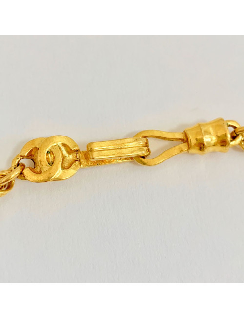 Sautoir medaillon nacré CHANEL