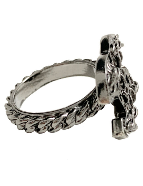 Bague CC CHANEL chaine CHANEL
