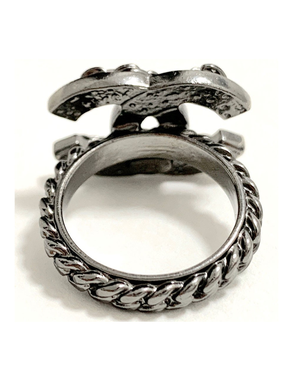 Bague CC CHANEL chaine CHANEL