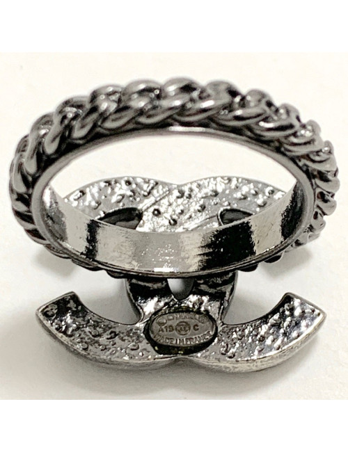 Bague CC CHANEL chaine CHANEL