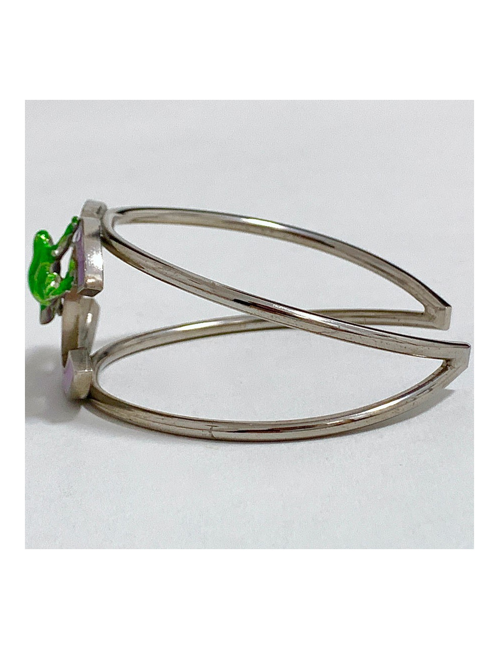 Bracelet CHANEL grenouille verte