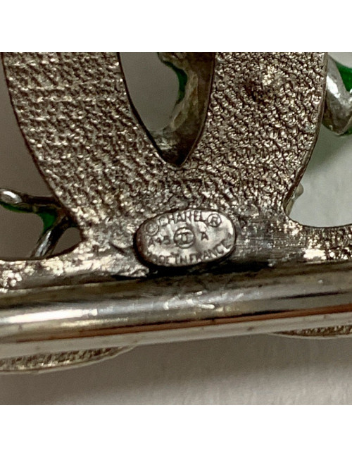 Bracelet CHANEL grenouille verte