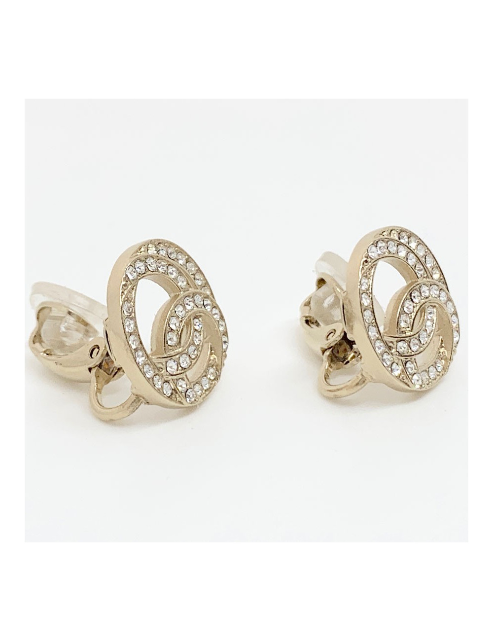 Clous CC strass CHANEL