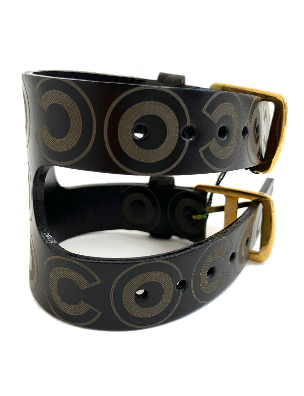 Bracelet cuir coco CHANEL