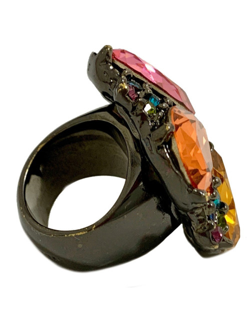 Bague sertie de brillants YSL SAINT LAURENT