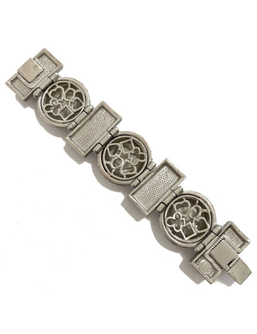 CHRISTIAN DIOR spade and heart vintage bracelet