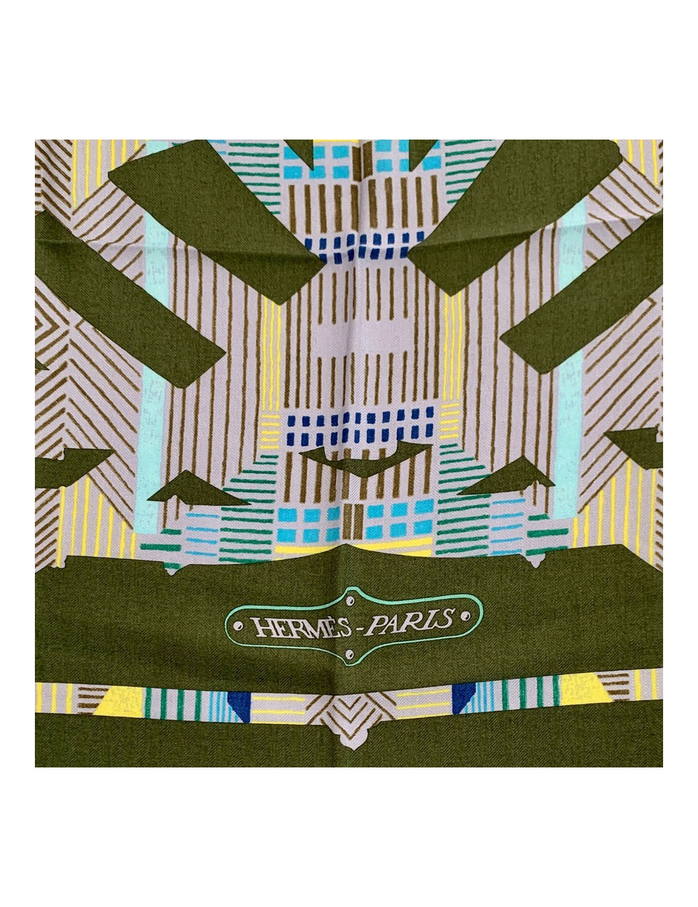 Châle HERMES "Cavalcadour morning"
