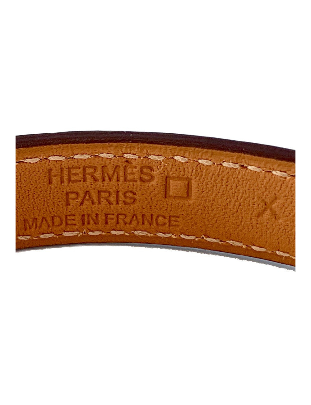 Bracelet kelly HERMES rose en alligator