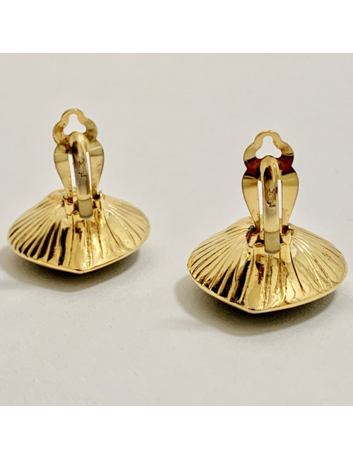 Boucles d'oreille clips YSL SAINT LAURENT