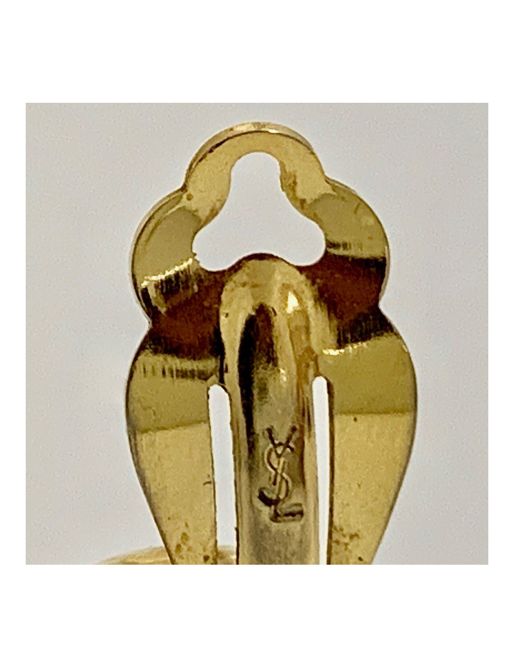 Boucles d'oreille clips YSL SAINT LAURENT
