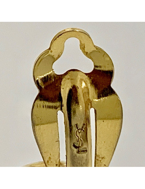 Boucles d'oreille clips YSL SAINT LAURENT