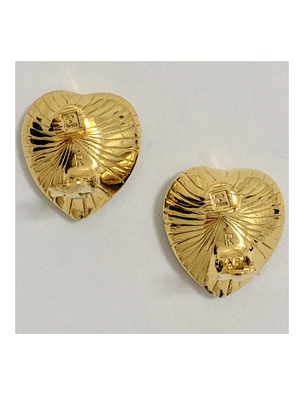 Boucles d'oreille clips YSL SAINT LAURENT