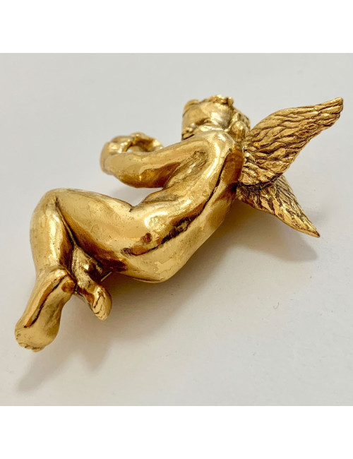 Broche Ange doré