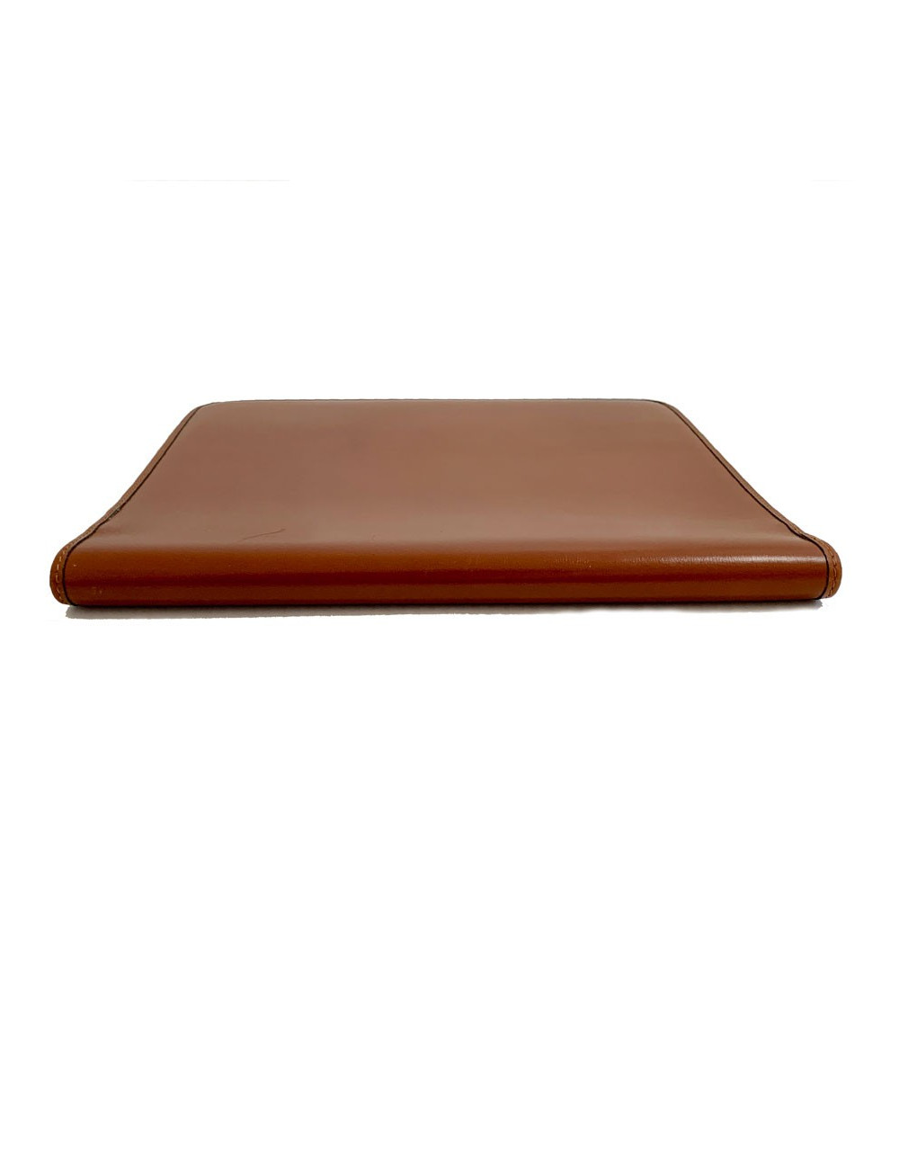 Couverture de répertoire CHRISTIAN DIOR cuir marron Vintage