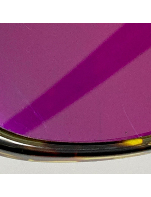 Lunettes de soleil DIOR modèle Abstract écaille verres violets