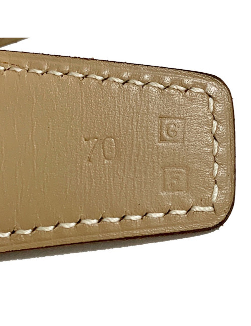 Ceinture HERMES boucle chaine d'ancre