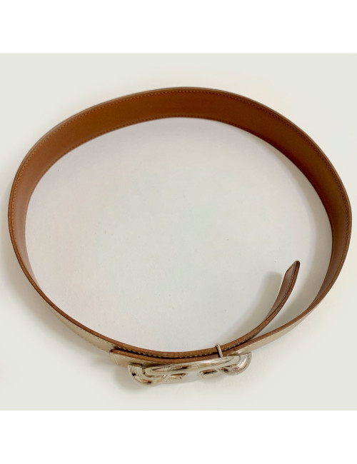 Ceinture HERMES boucle chaine d'ancre