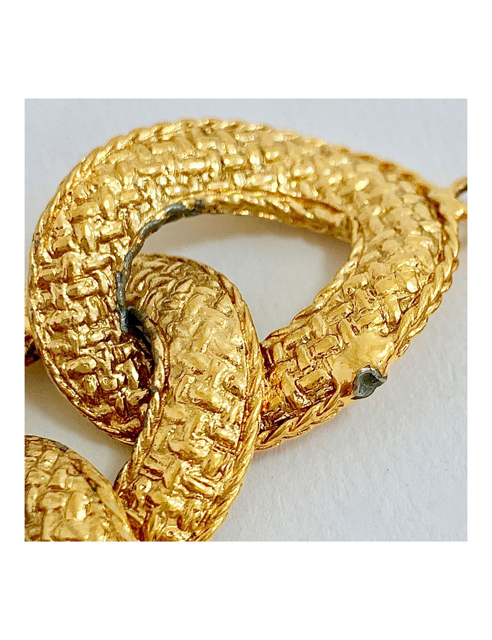 Bracelet gourmette doré