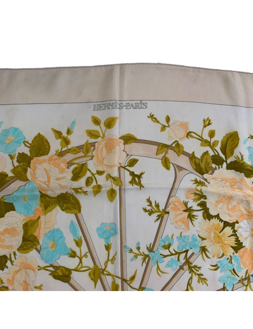 Foulard HERMES "Romantique" Vintage