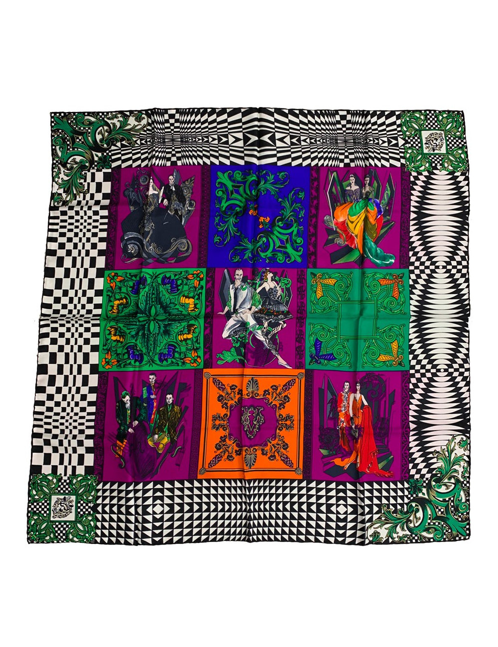 Carré soie GIANNI VERSACE