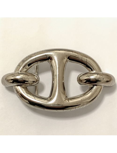 Ceinture HERMES boucle chaine d'ancre