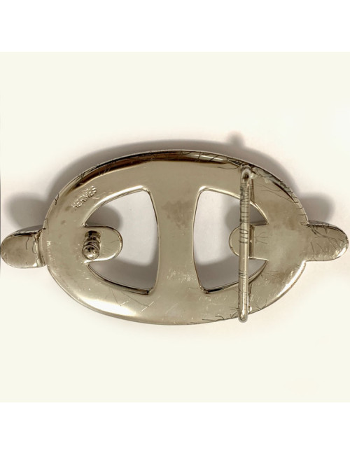 Ceinture HERMES boucle chaine d'ancre