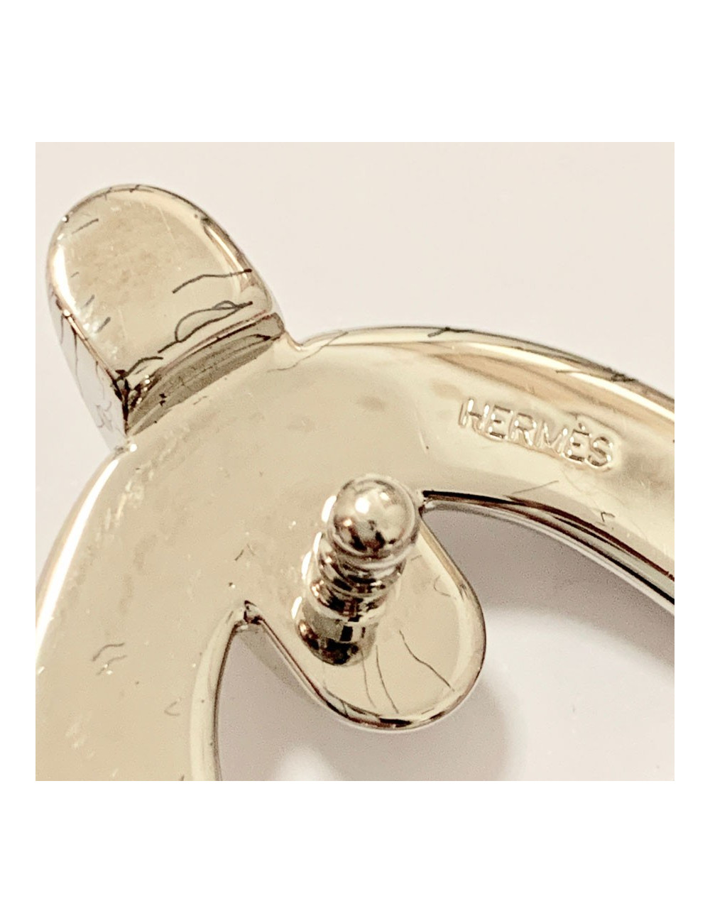 Ceinture HERMES boucle chaine d'ancre