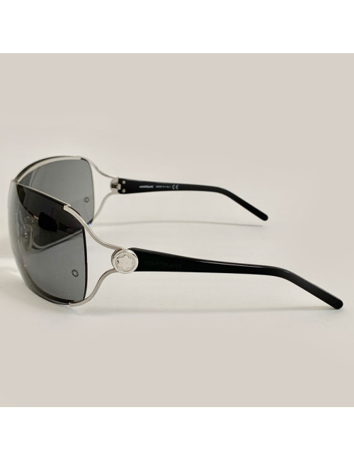 Lunettes de soleil MONTBLANC masque en métal