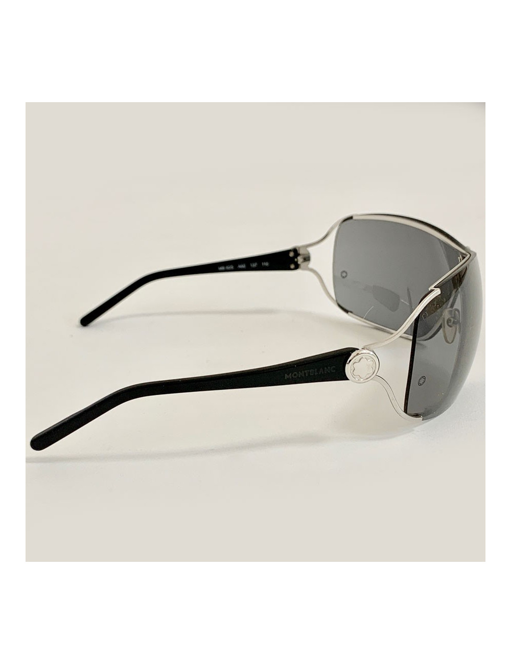 Lunettes de soleil MONTBLANC masque en métal