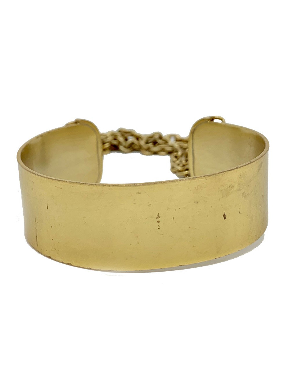 Bracelet JEAN PAUL GAULTIER doré et chaines