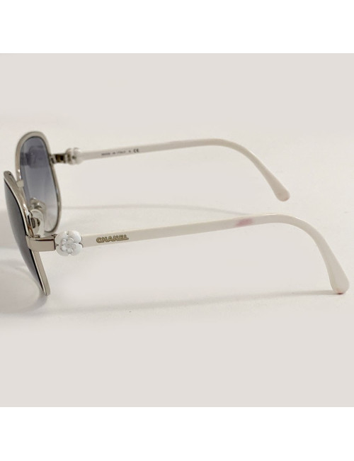 Lunettes camélia CHANEL blanches
