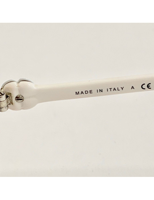 Lunettes camélia CHANEL blanches