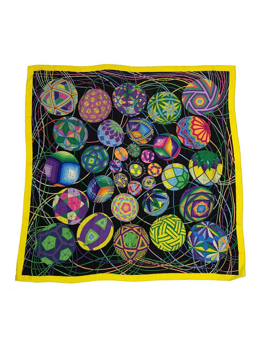 Châle HERMÈS cachemire et soie