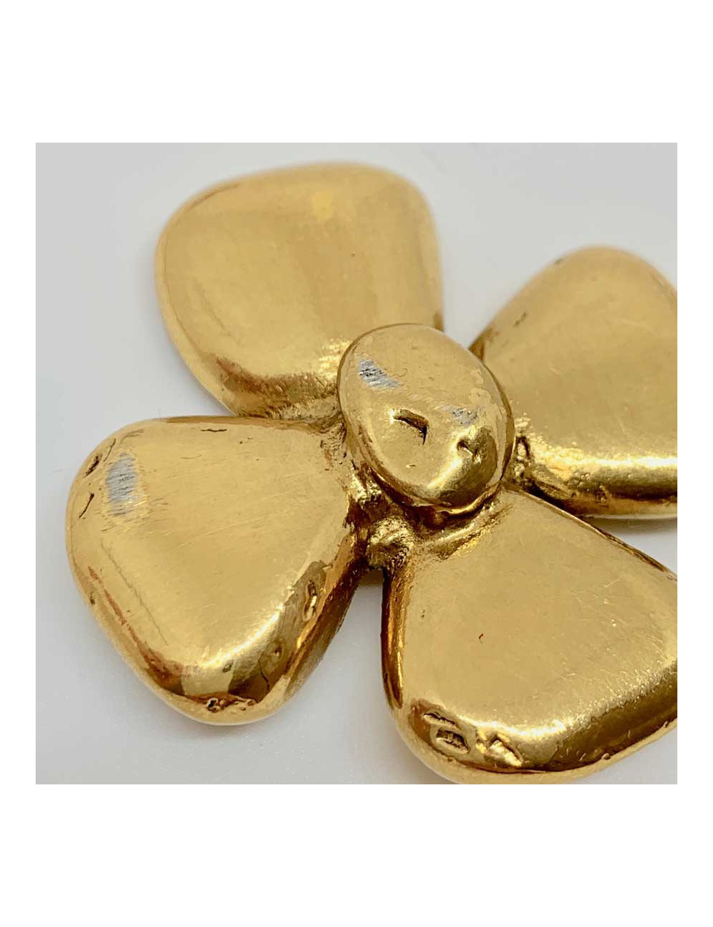 Clips trèfles Saint LAURENT vintage