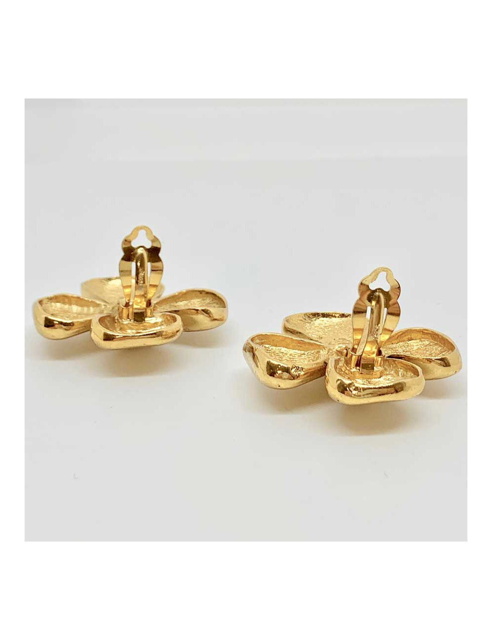 Clips trèfles Saint LAURENT vintage