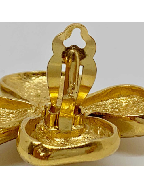 Clips trèfles Saint LAURENT vintage