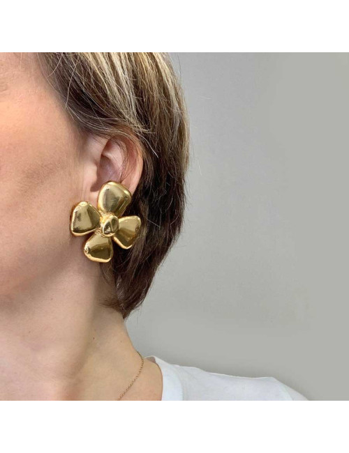 Clips trèfles Saint LAURENT vintage