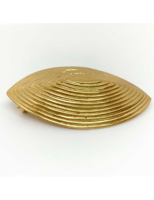 Broche SAINT LAURENT Occasion dorée